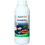 AQUAYER Аквамед 1л - лечебный препарат широкого спектра действия для прудовых рыб