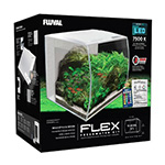 Аквариум Fluval Flex 34л белый