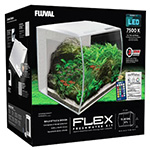 Аквариум Fluval Flex 57л белый