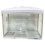 Аквариум Jebo 60л белый с фильтром и led лампой