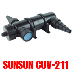 SunSun CUV-211 - спиральный УФ-стерилизатор 11 Вт