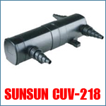 SunSun CUV-218 - спиральный УФ-стерилизатор 18 Вт