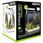 Аквариумный набор Aquael Shrimp Set Smart белый, 10л
