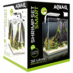 Аквариумный набор Aquael Shrimp Set Smart белый, 30л