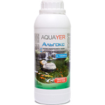 AQUAYER Альгокс 1 л– средство против зеленых водорослей в прудах.