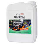 AQUAYER Кристалл 5 л - средство против мути любого происхождения в пруду