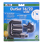 JBL OutSet Wide - комплект для выхода воды е1500/1502, 16/22мм