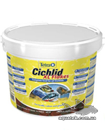 Корм Tetra Cichlid XL Flakes 10 л, 1900 грамм